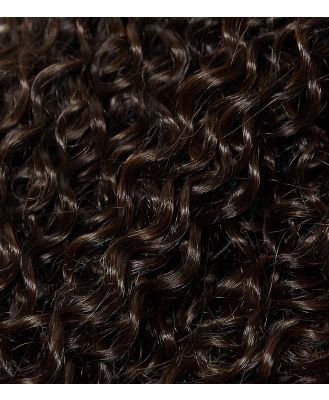 Easilocks Exclusive 24 Kinky Curly Lace U Part Wig-Brunette