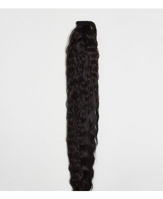 Easilocks x Kaz Exclusive 20 Kinky Curly Clip-In Ponytail-Brunette