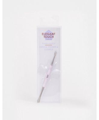 Elegant Touch Expert Cuticle Pusher & Nail Cleaner-No colour