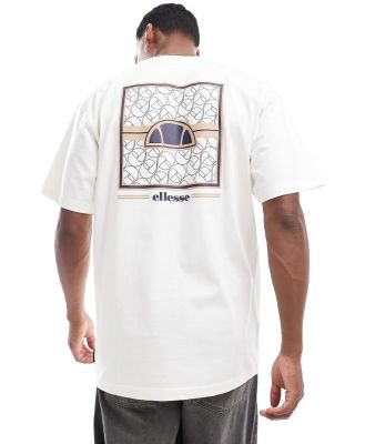 ellesse Eliesca t-shirt in off white