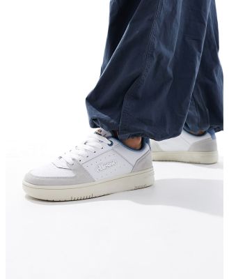 ellesse Panaro cupsole sneakers in white and blue