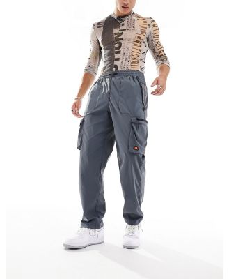 ellesse Squadron cargo pants in charcoal-Grey