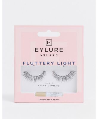 Eylure Fluttery Light Lashes - 117-Black