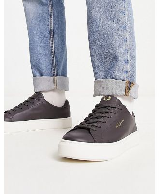 Fred Perry B71 leather sneakers in grey