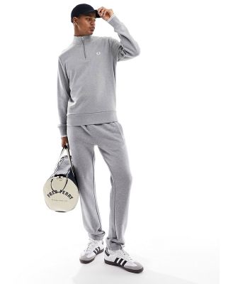 Fred Perry loopback sweatpants in grey