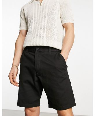 French Connection chino shorts in black