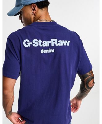 G-Star Photographer loose fit t-shirt in blue-Navy