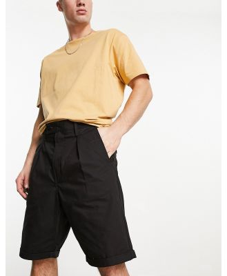 G-Star relaxed fit worker chino shorts in black