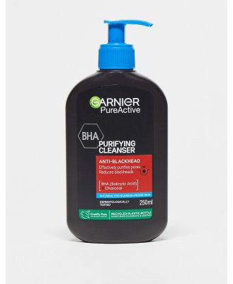 Garnier Pure Active BHA (Salicylic Acid) + Charcoal Daily Face Cleanser-Black