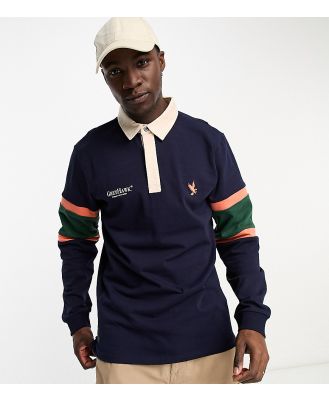 Grey Hawk Tall polo top in navy