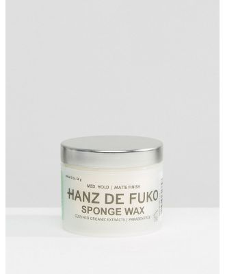 Hanz De Fuko Sponge Hair Wax-No colour