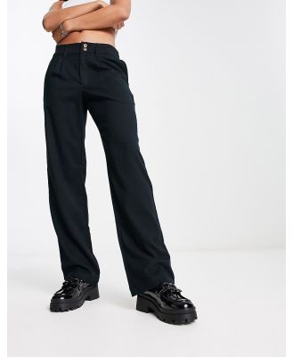 Hollister low rise dad pants in black