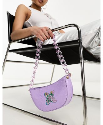 House of Holland two strap bag in multi-Purple