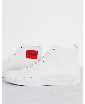 HUGO Zero_Hito high top sneakers in white