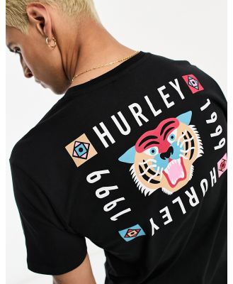 Hurley Bengal t-shirt in black
