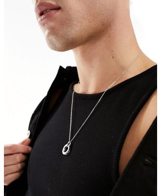 Icon Brand stainless steel Hyalus pendant necklace in silver