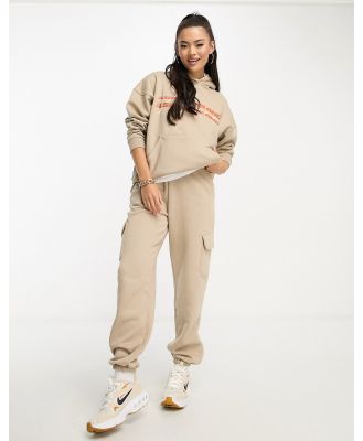 Il Sarto cargo trackies in beige (part of a set)-Neutral