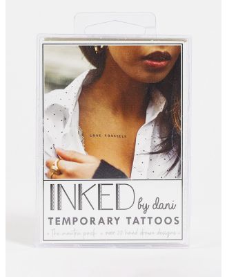 Inked by Dani Fashion Forward Temporary Tattoos - Mantra Pack-No colour