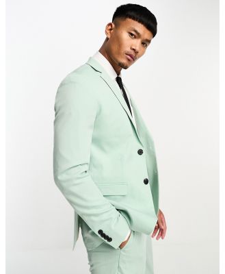 Jack & Jones Premium slim fit suit jacket in pastel blue