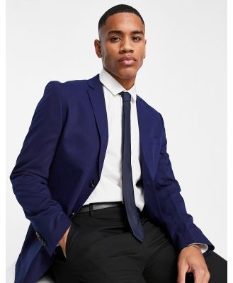 Jack & Jones Premium slim suit jacket in blue