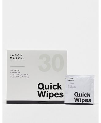 Jason Markk quick wipes shoecare cleaning 30 pack-White