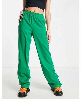JJXX Poppy tailored dad pants in bright green