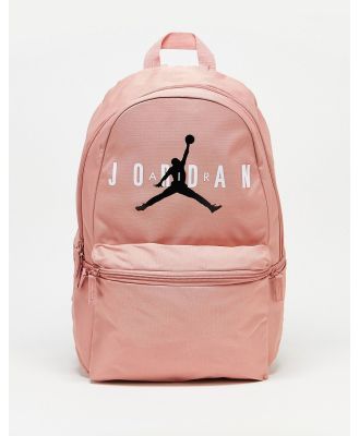 Jordan logo backpack in pink