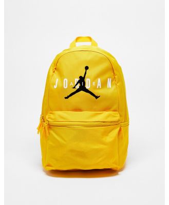 Jordan logo backpack in yellow