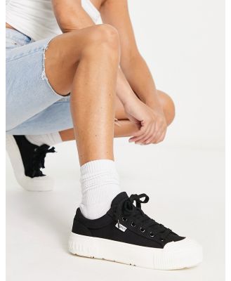 Juicy Couture Verity canvas sneakers in black