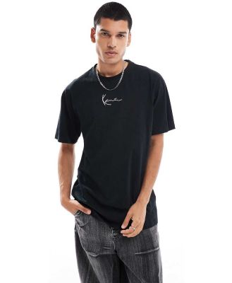 Karl Kani signature logo t-shirt in black