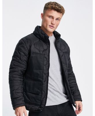 Le Breve quilted puffer in black