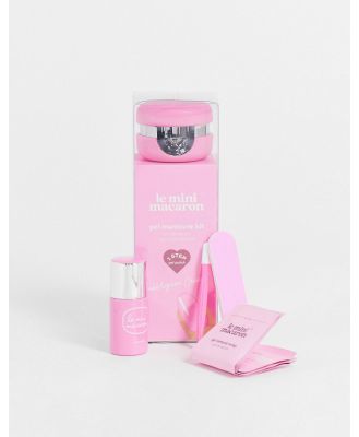 Le Mini Macaron Gel Manicure Kit Bubblegum Crush-Pink