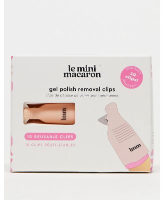 Le Mini Macaron Gel Polish Removal Clips-No colour