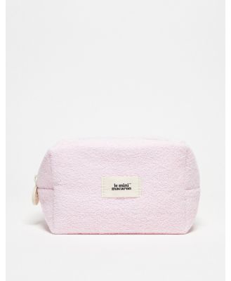 Le Mini Macaron Makeup Bag Rose-Pink