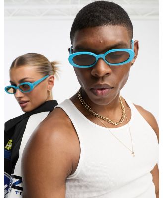 Le Specs limited edition Outta Love sunglasses in blue
