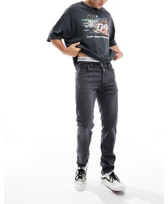 Lee Rider slim fit jeans in worn in shadow grey wash