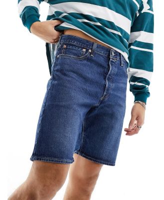 Levi's 501 Original denim shorts in blue wash