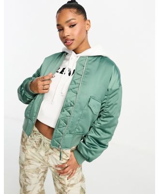 Levi's Andy Techy bomber jacket in green