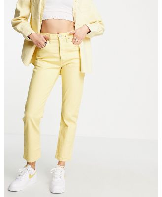 Levi's Fresh cotton 501 crop jeans in yellow