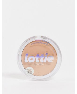 Lottie London Ready Set! Go Pressed Powder - Warm Translucent-Clear