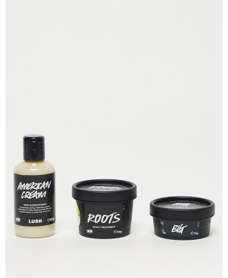 LUSH Big and Bouncy Scalp Treatment, Shampoo & Conditioner Haircare Set-No colour