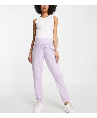 Missguided Maternity 90s trackeis in lilac-Purple