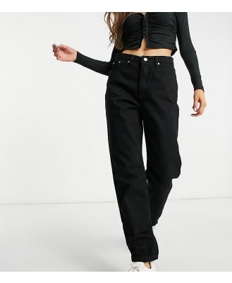 Missguided Riot mom jeans in black - BLACK