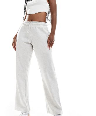 Missy Empire exclusive wide leg trackies in grey