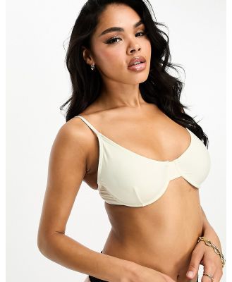 NA-KD bikini bra in off white