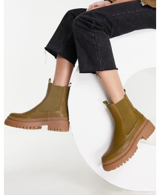 NA-KD chunky boots in black