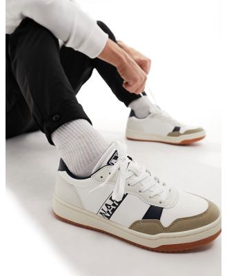 Napapijri Courtis sneakers in white and blue