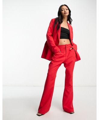Never Fully Dressed Dynasty slouchy pants in bright red