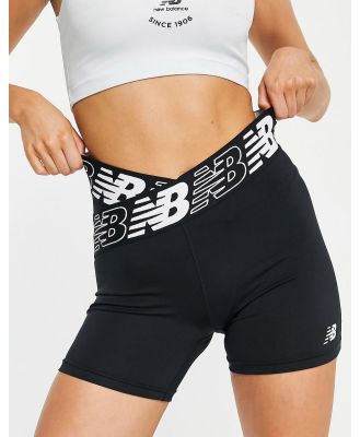 New Balance Relentless fitted shorts in black