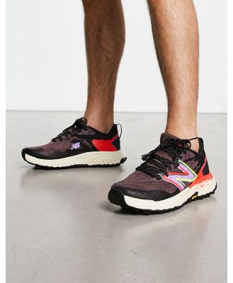New Balance Running Hierro trail trainers in black and multi